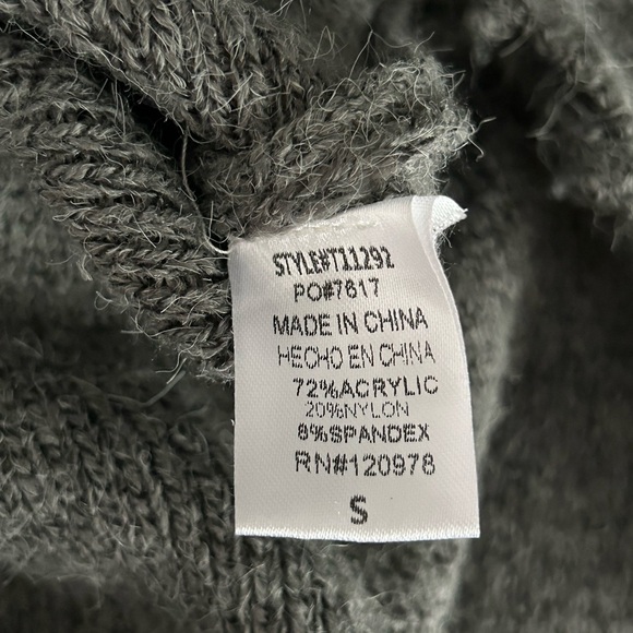 Entro Cowl Neck Oversized Sweater Kangaroo Pocket Size S - Picture 10 of 13